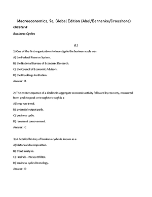 170746682 Econ 301 Past Final Exams With Solutions - Section I: True or ...