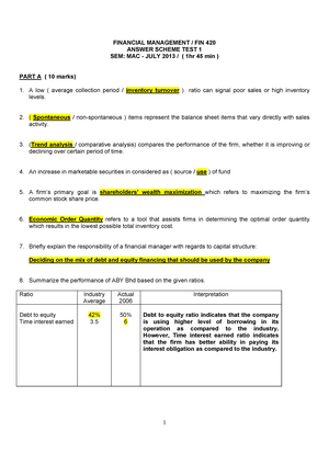 individual assignment fin420