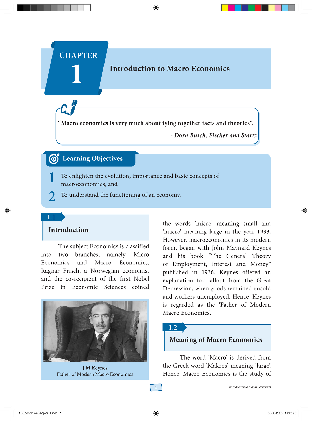 case study on macro economics