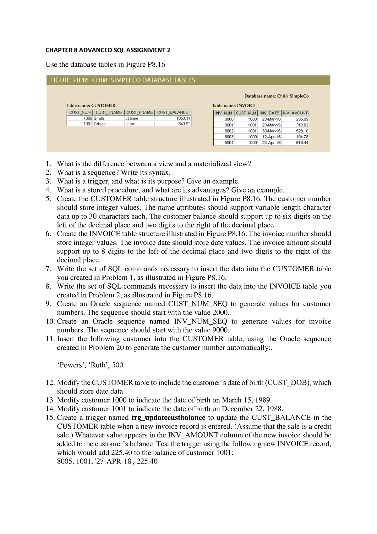 honors peer graded assignment advanced sql for data engineers solution