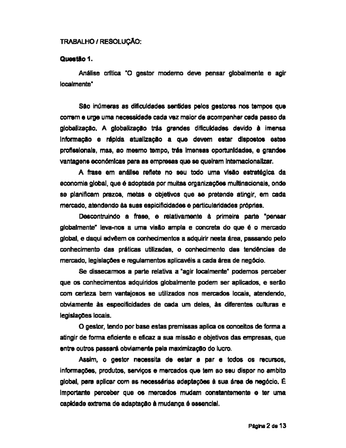 Efolio A Comunicação em Gestão - Studocu