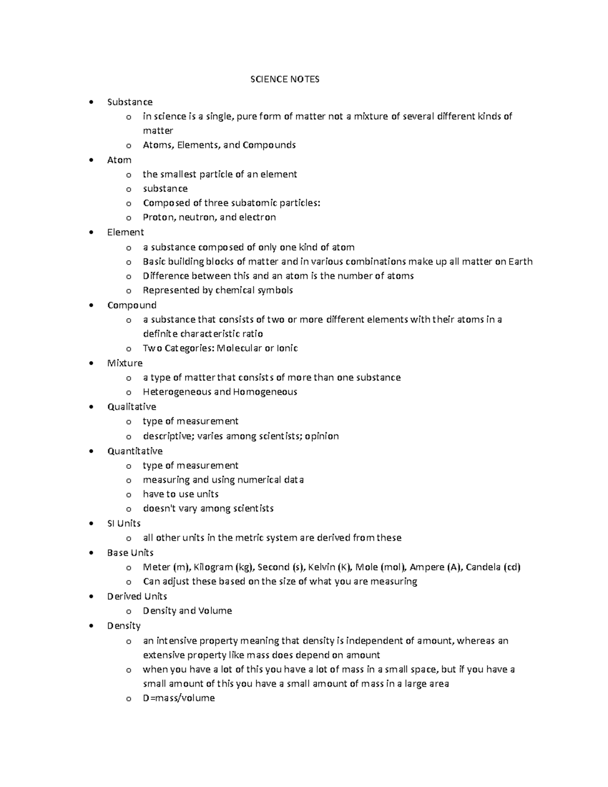 science-note-01-terms-science-notes-substance-o-in-science-is-a