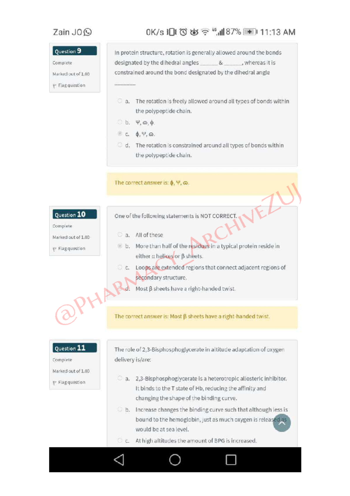 Bio CHEM Assignment I - Arwa - Pathology - Studocu