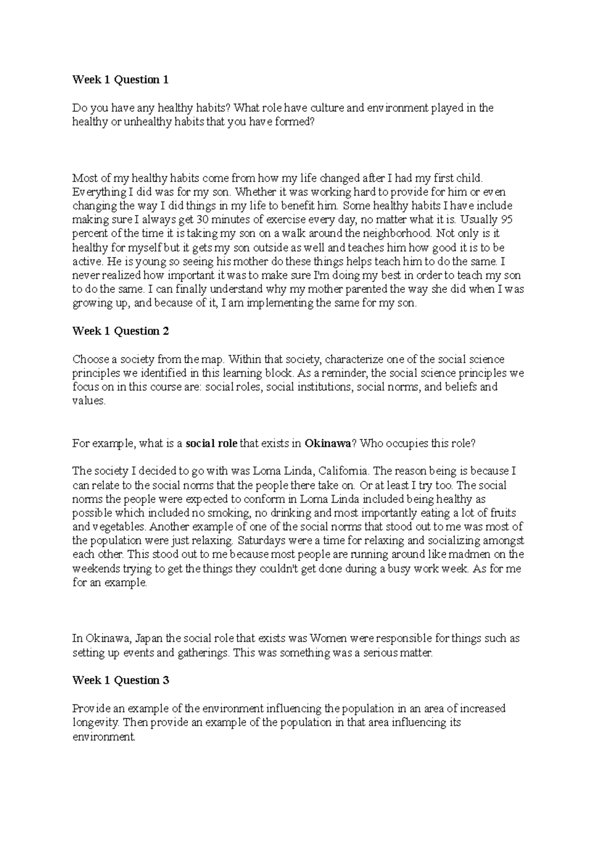 Ashley Borman SCS 200 Applied Social Sciences - Week 1 Question 1 Do ...