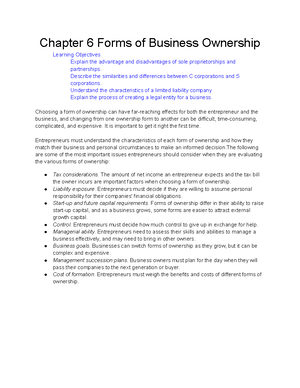 Mana 3325 Reading Chapter 7 Buying an Exisiting Business - Chapter 7 ...