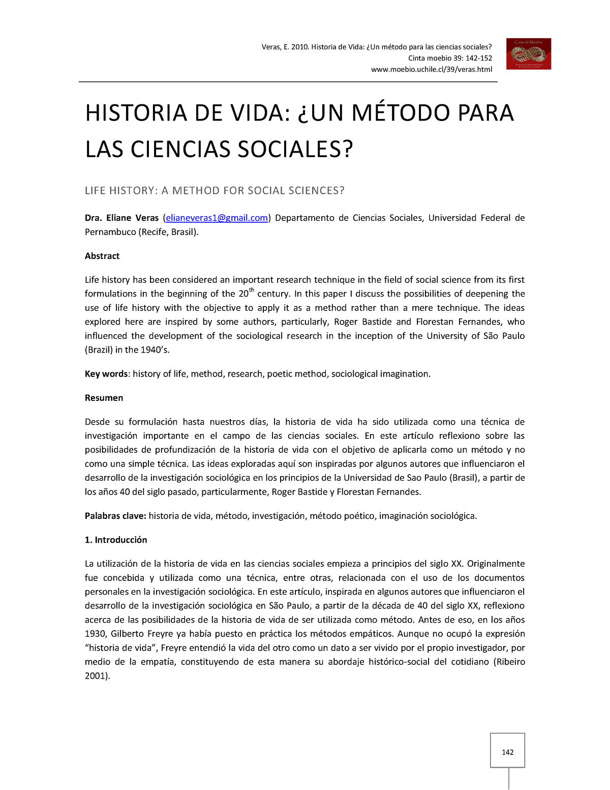 S15 Lectura Clase Invertida Historia De Vida - Cinta Moebio 39: 142 ...