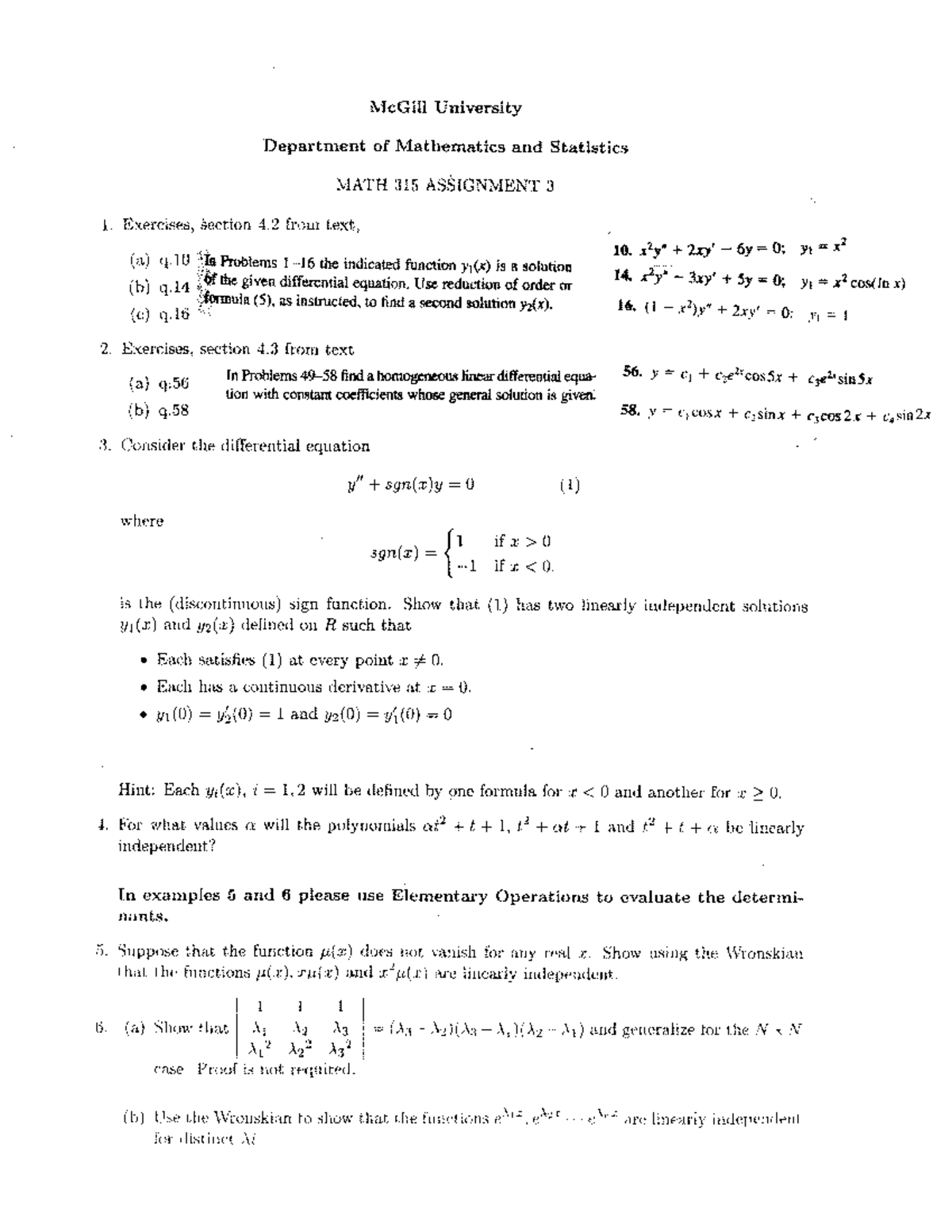 solved assignment 317 spring 2021