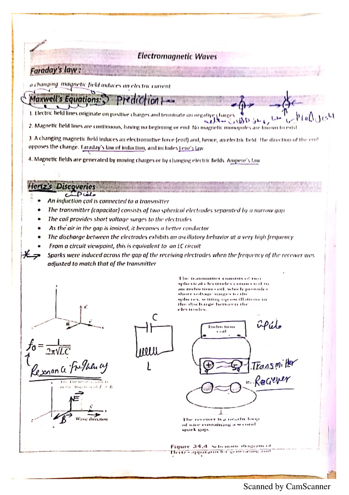 Summary Ch3 - Physics II - Studocu