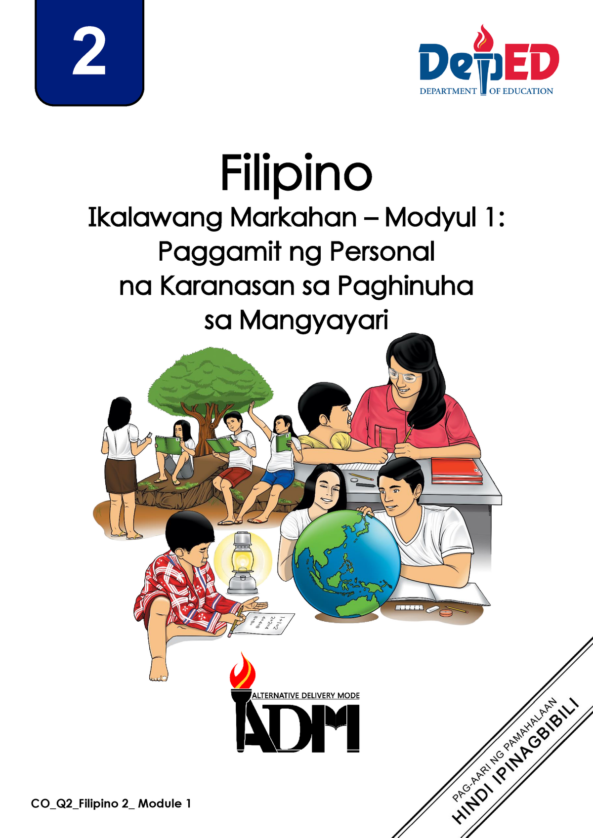 Filipino 2 Q2 Mod1 Paggamit Ng Personal Na Karanasan Sa Paghinuha Sa 