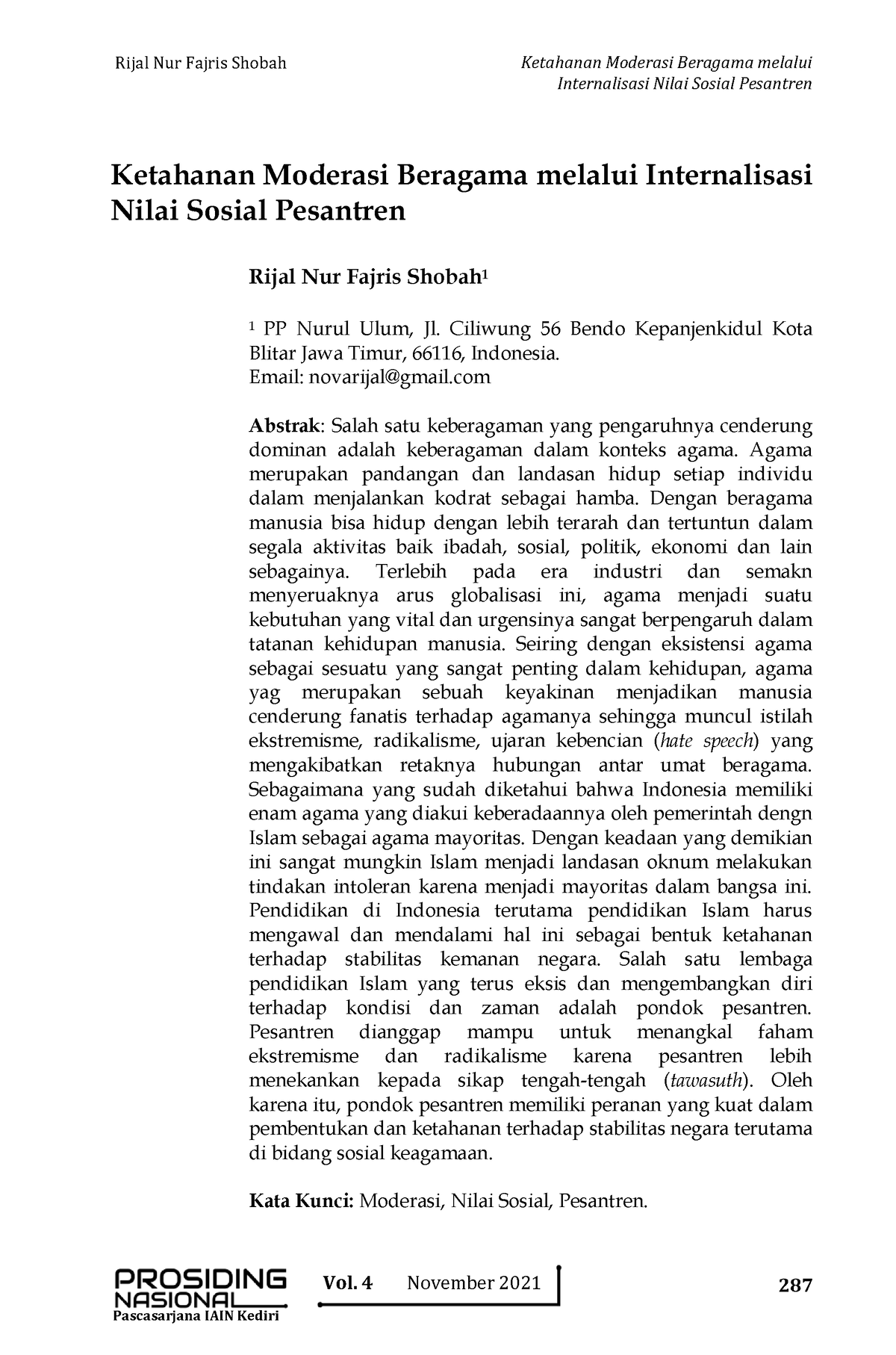 78-Article Text-205-1-10-2022012 2 - Vol. 4 November 20 21287 Rijal Nur ...