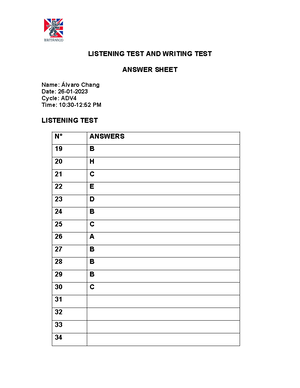 AD2 Reading TASK NOV 2023 - You are going to read an article about ...