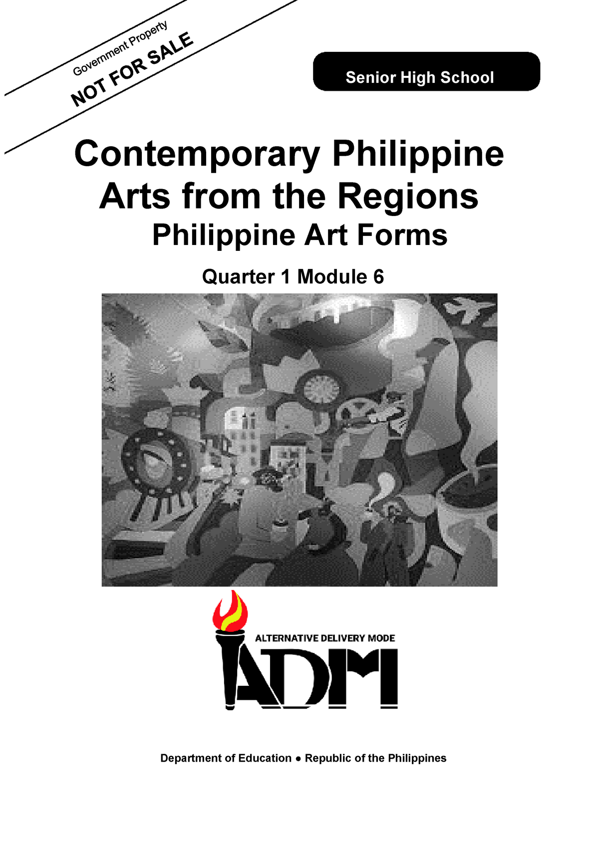 Contemporary Arts 12 Q1 Module 6 Contemporary-arts-ver3 - Contemporary ...