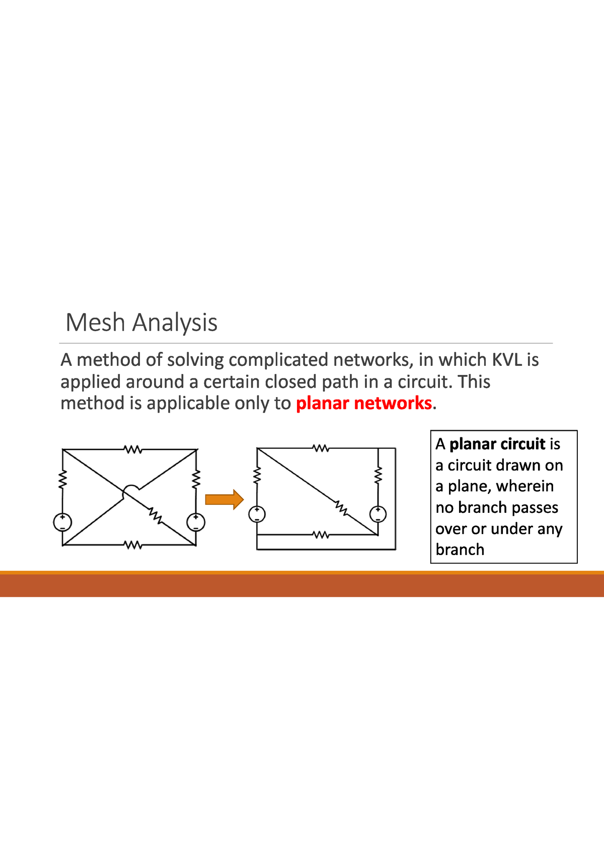 Mesh Analysis - Electrical Engineering - Studocu