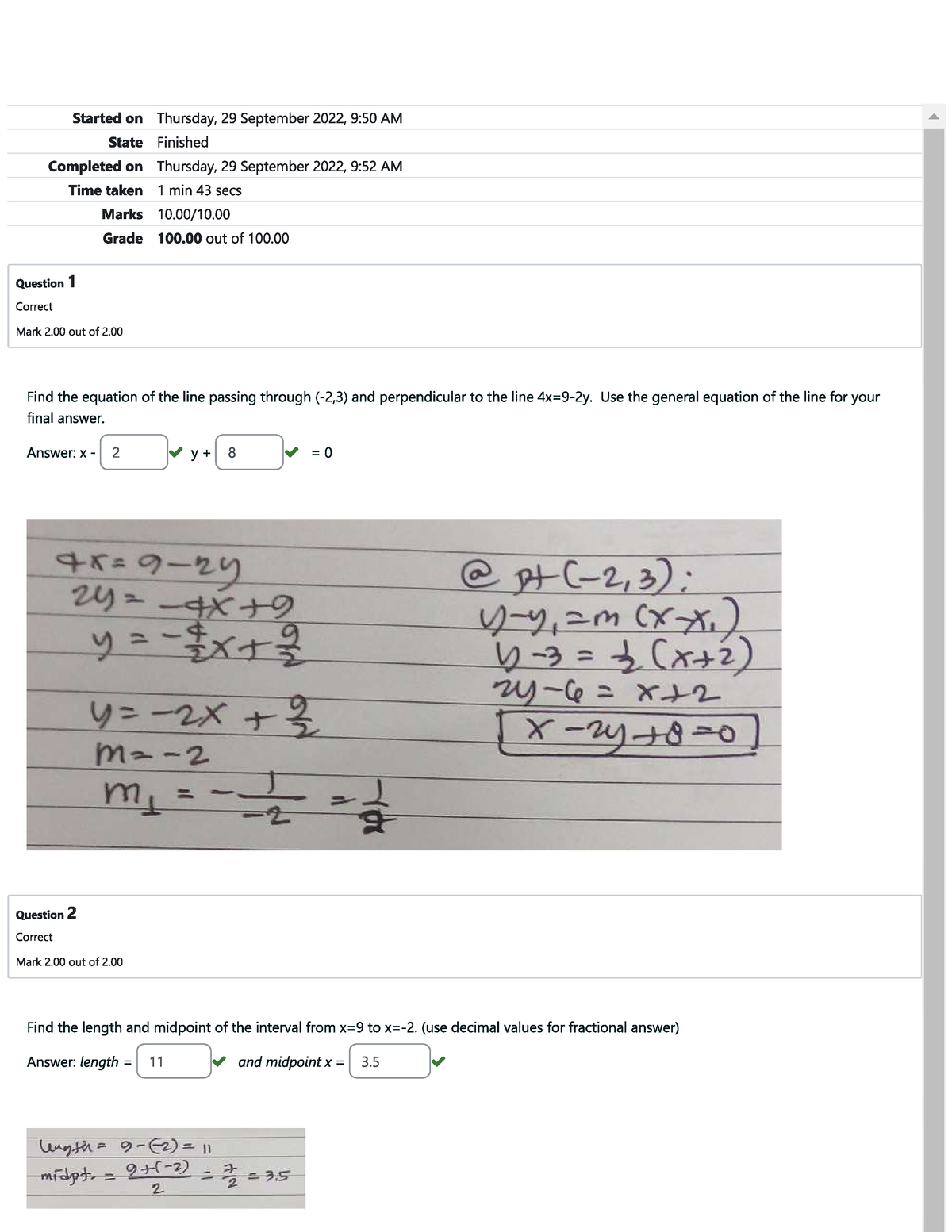 UGRD-MATH6100-2213T Calculus Prelim Quiz 2 - UGRD-MATH6100 Calculus 1 ...