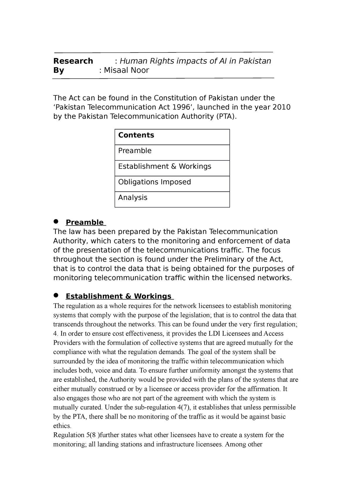 human rights in pakistan assignment