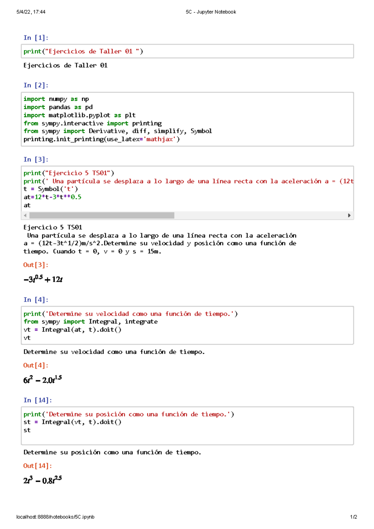 5C - Jupyter Notebook - ef 3rf3refe - 5/4/22, 17:44 5C - Jupyter ...