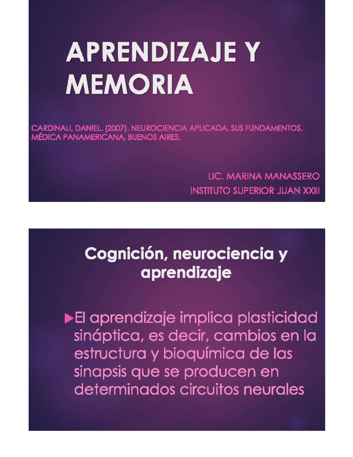 Power neuro - Topicos Sobre El Modelado En Neurociencias - Studocu