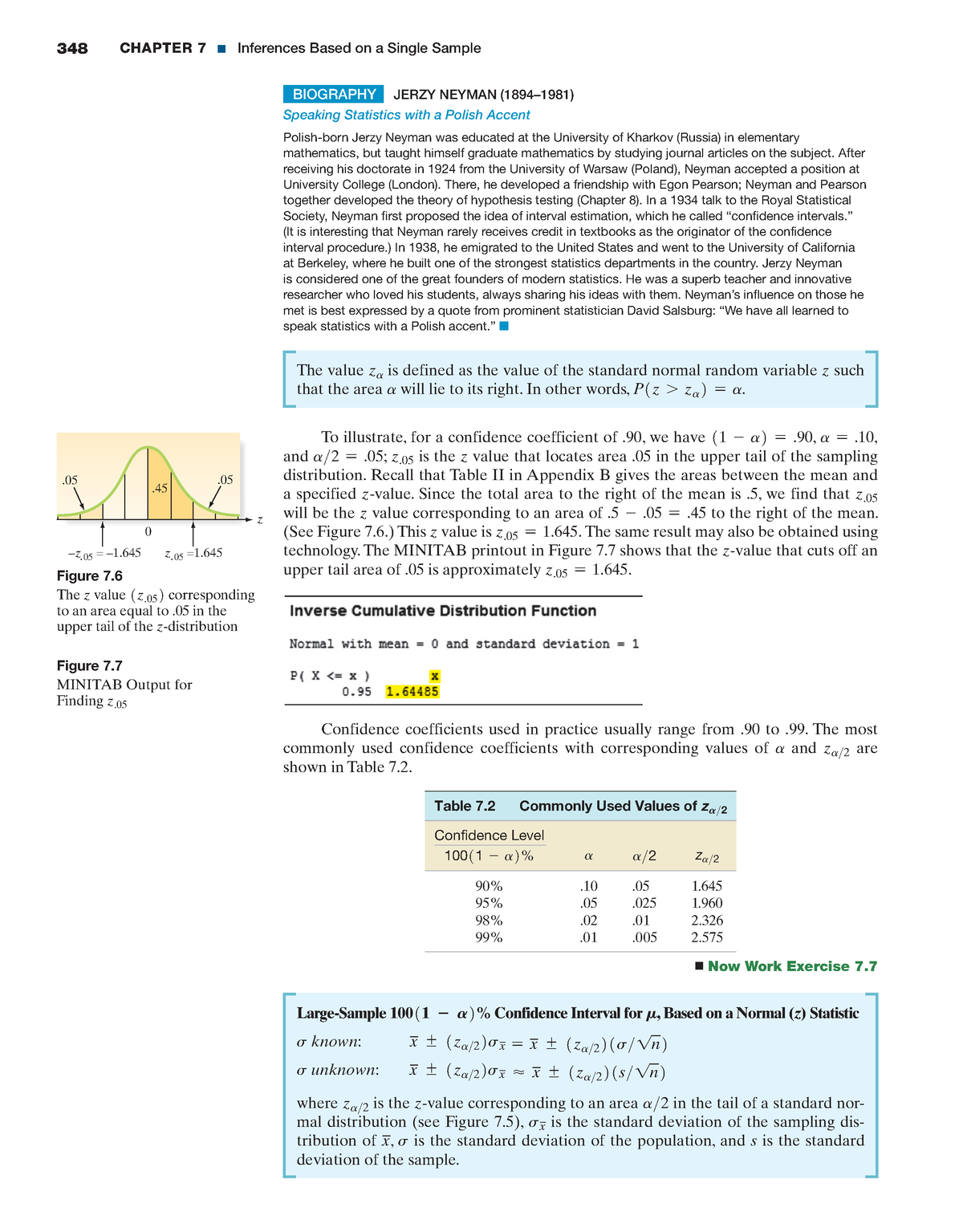 Statistics-117 - N/A - 348 CHAPTER 7 Inferences Based On A Single ...