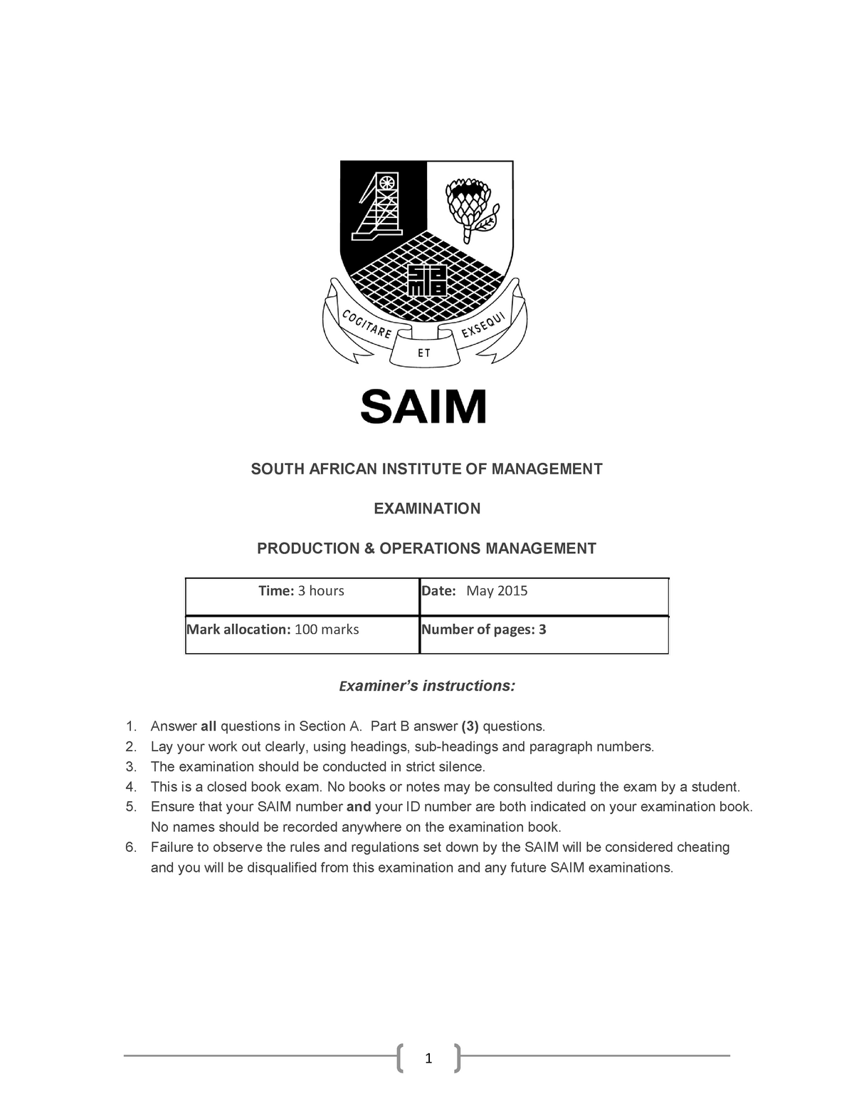 past-exams-may-2015-production-operation-management-south