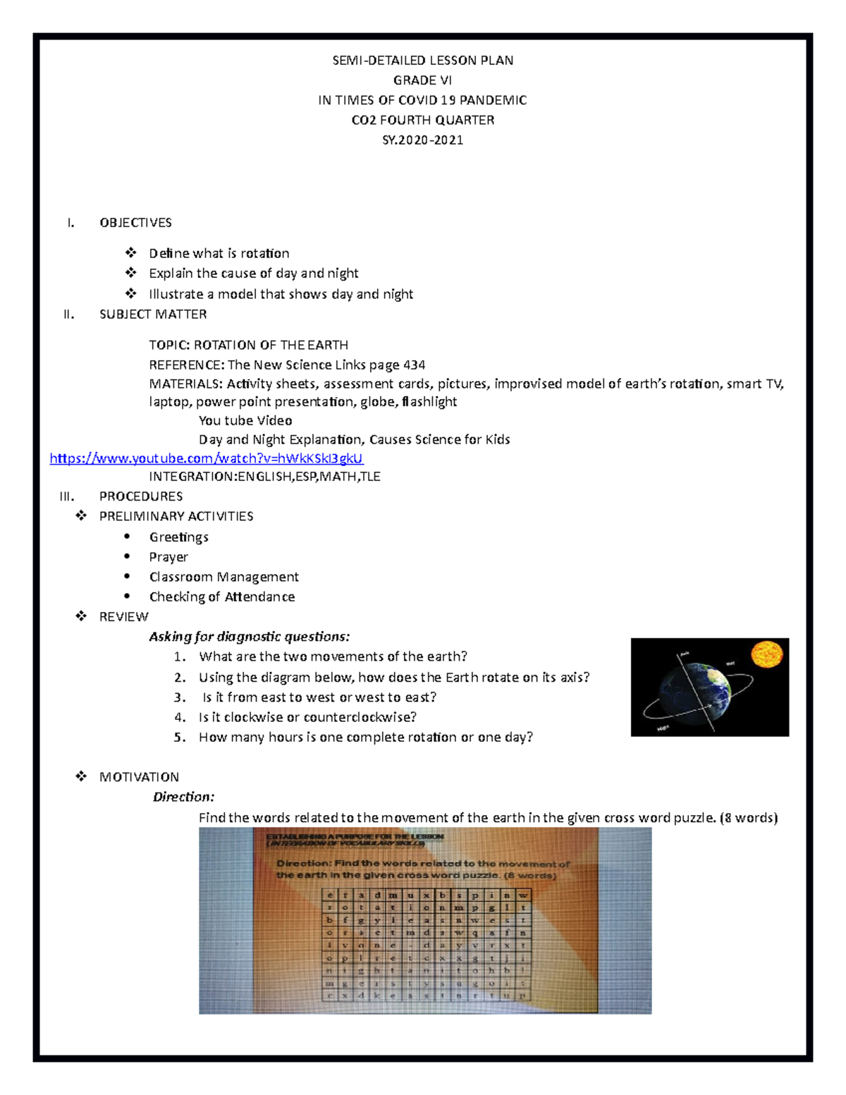 Making Lesson Plans
