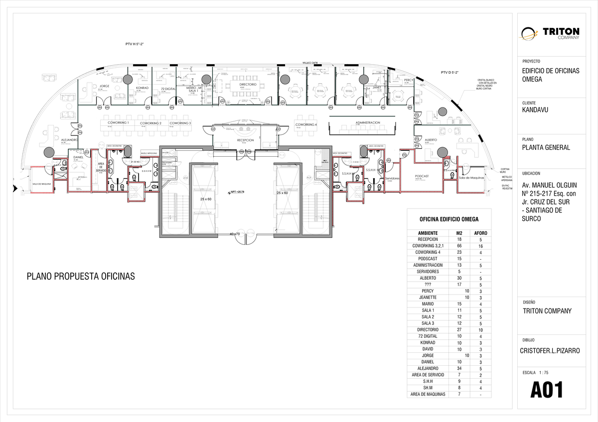 001 E.Omega Plano arquitectura v18 Triton 40 x