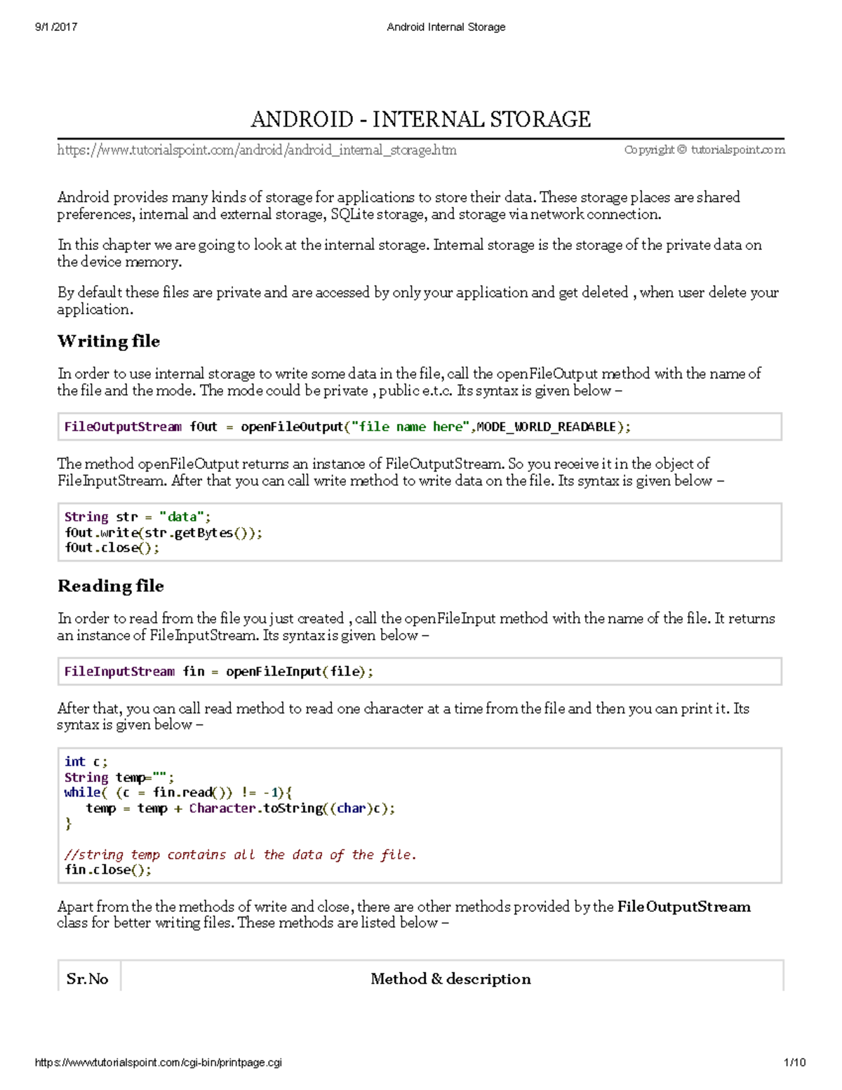 45Android Internal Storage tutorialspoint/android/android_internal