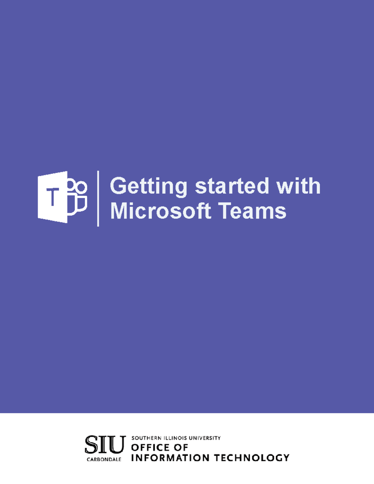 Microsoft teams training guide - Getting started with Microsoft Teams ...