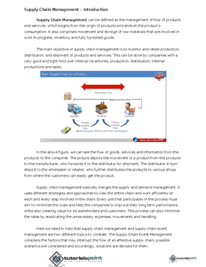 Week 8.1 Performance Measures in SCM - Supply Chain Management ...