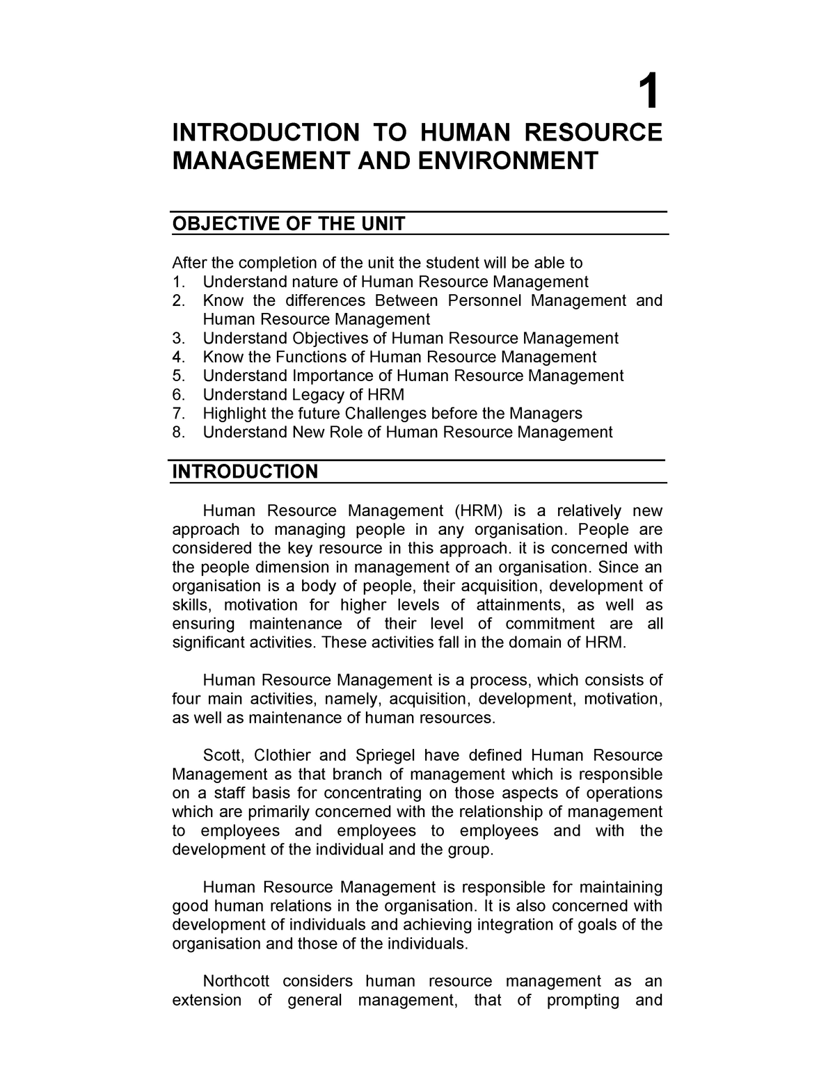 hr management thesis pdf