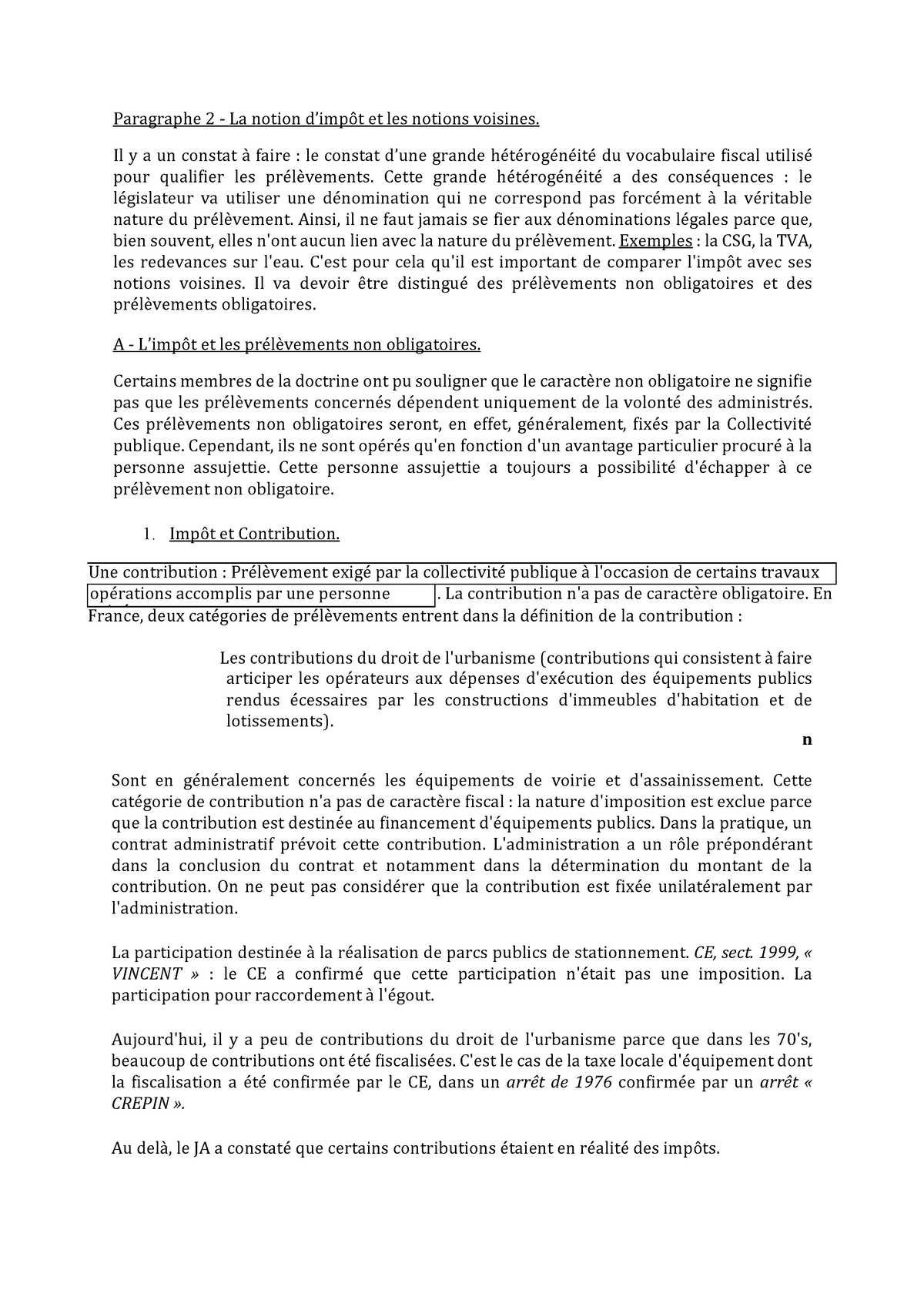 exemple dissertation droit fiscal