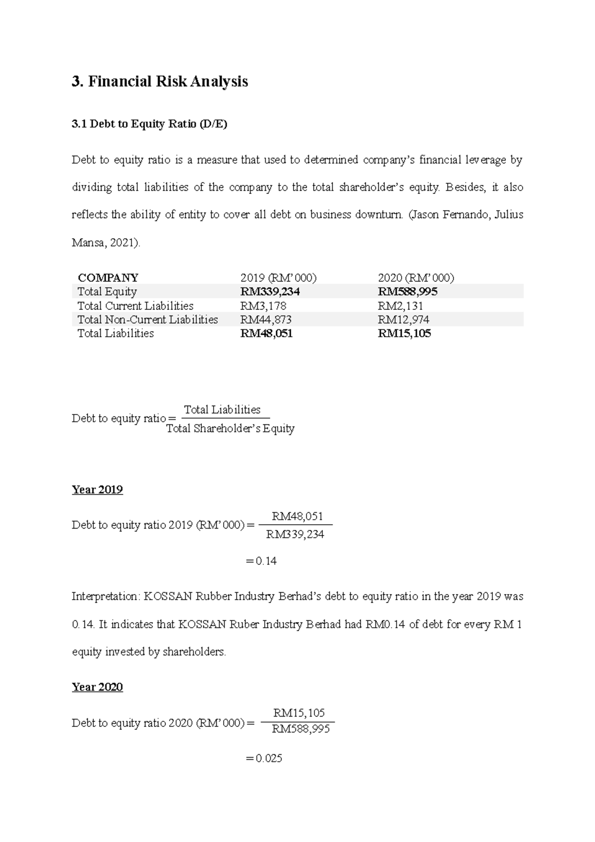 accounting assignment question