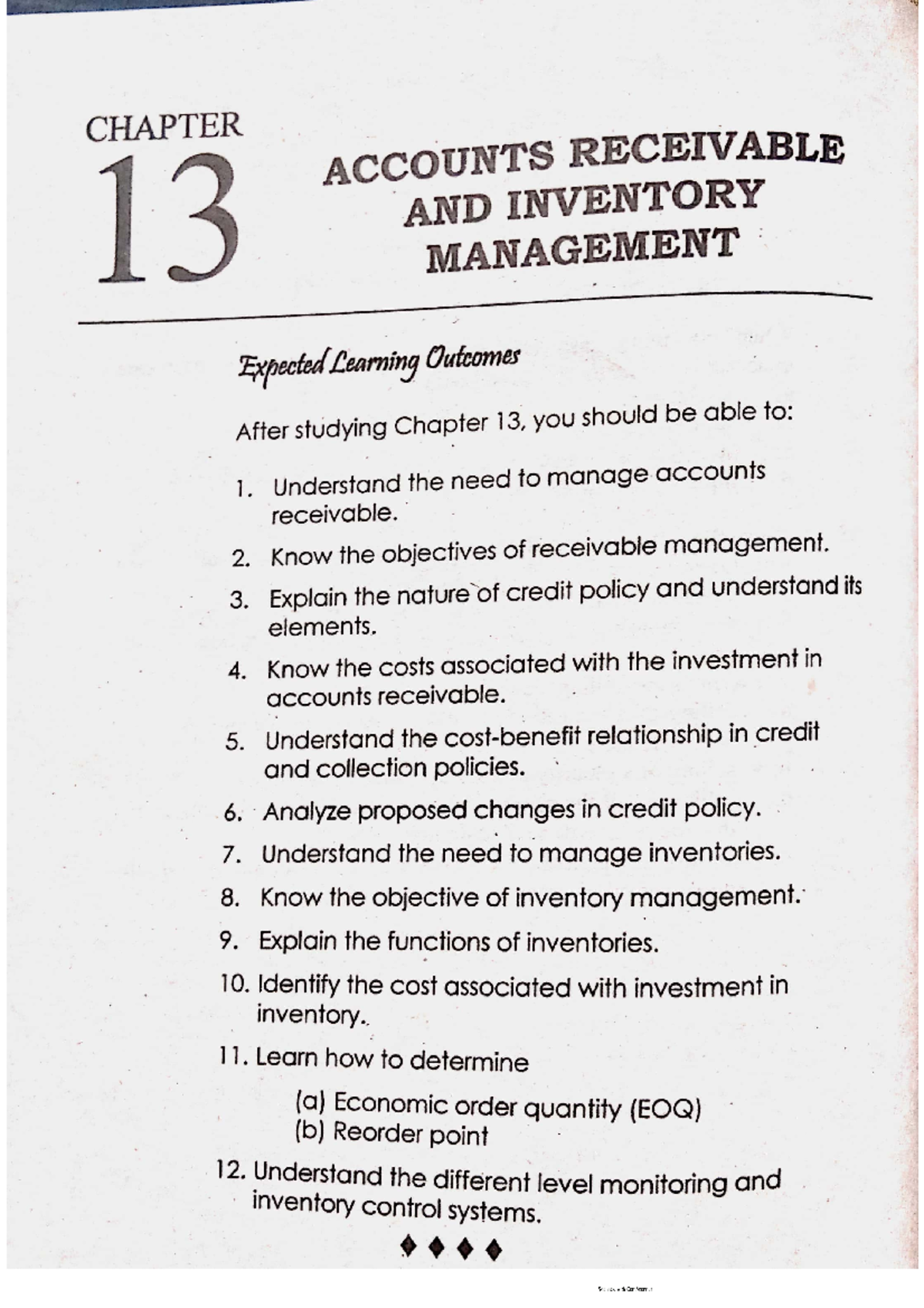 Copy of Chapter 13-14 - Lecture Notes - Financial Management - Studocu