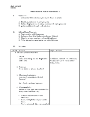 MTB-MLE Grade 2 - DETAILED LESSON PLAN IN MTB-MLE - Attiddog a Balabala ...