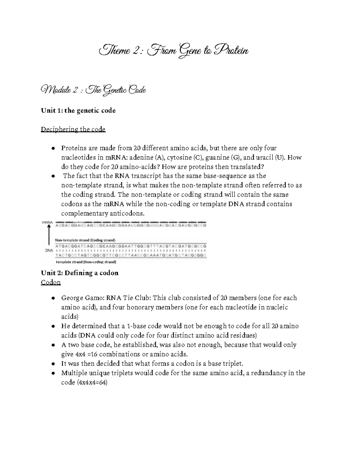 Grade 4 Biology Topics