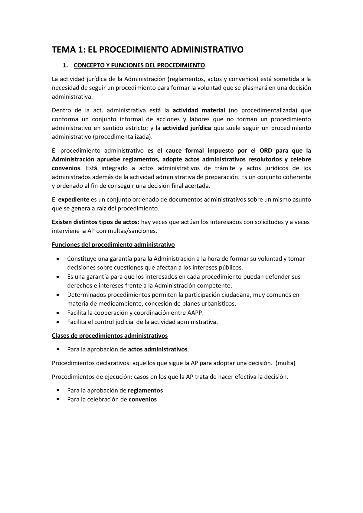 Derecho Administrativo 2 Leccion 1 - Derecho Administrativo II - UCO ...