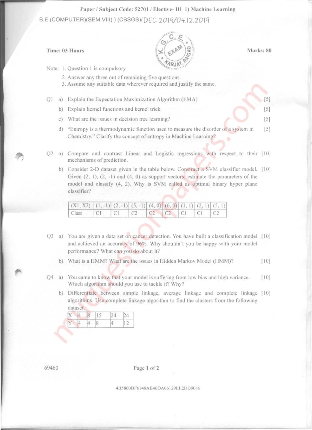 ML Module-3,5,6 QBank ans by RBA - MODULE 3 Pillai HOC College of ...