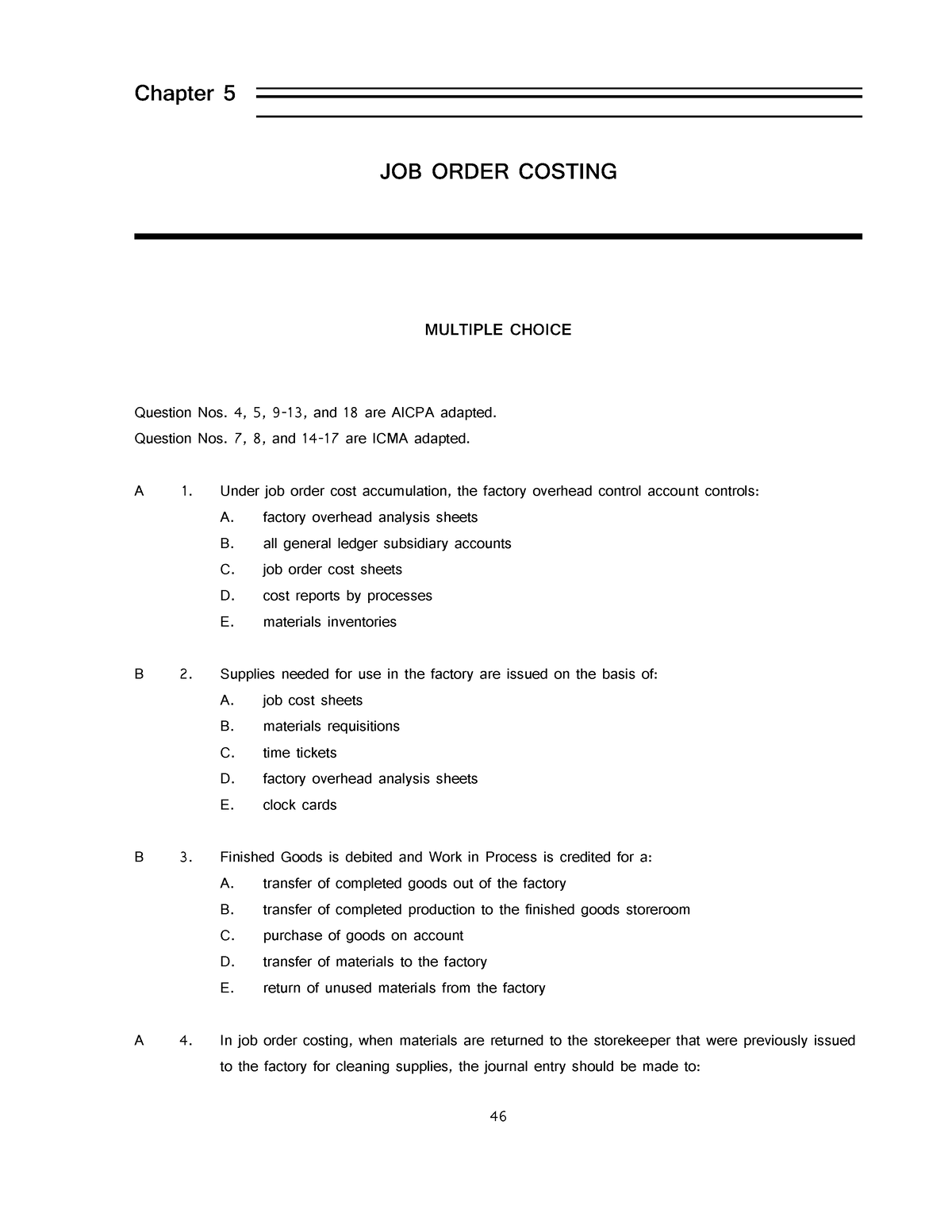 job-order-costing-cma-cpa-practice-test-cost-accounting-studocu