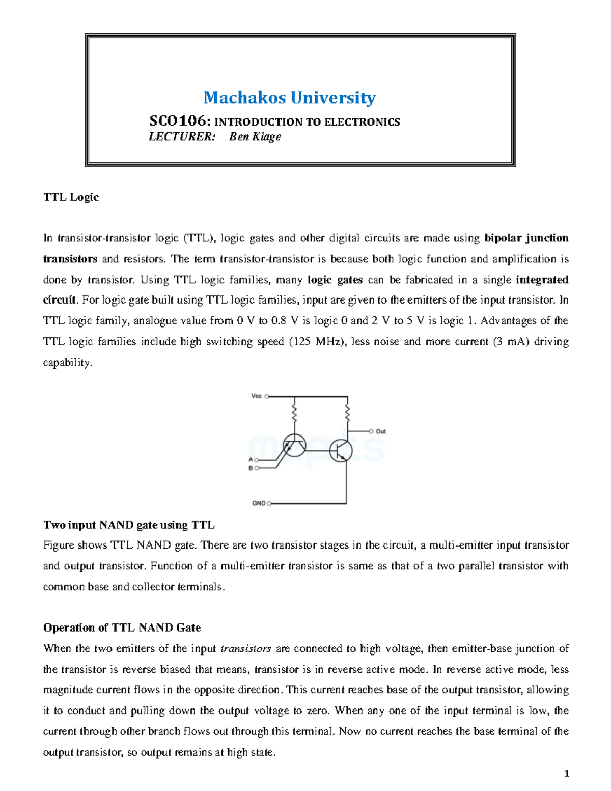 Notes - Computer Programming - Machakos University SCO106: INTRODUCTION ...