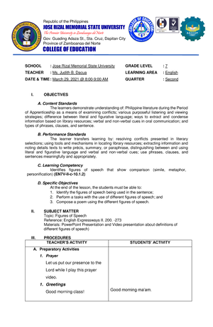 Teaching Internship Learning Task 1-3 - Learning Task 1 Realizing What ...