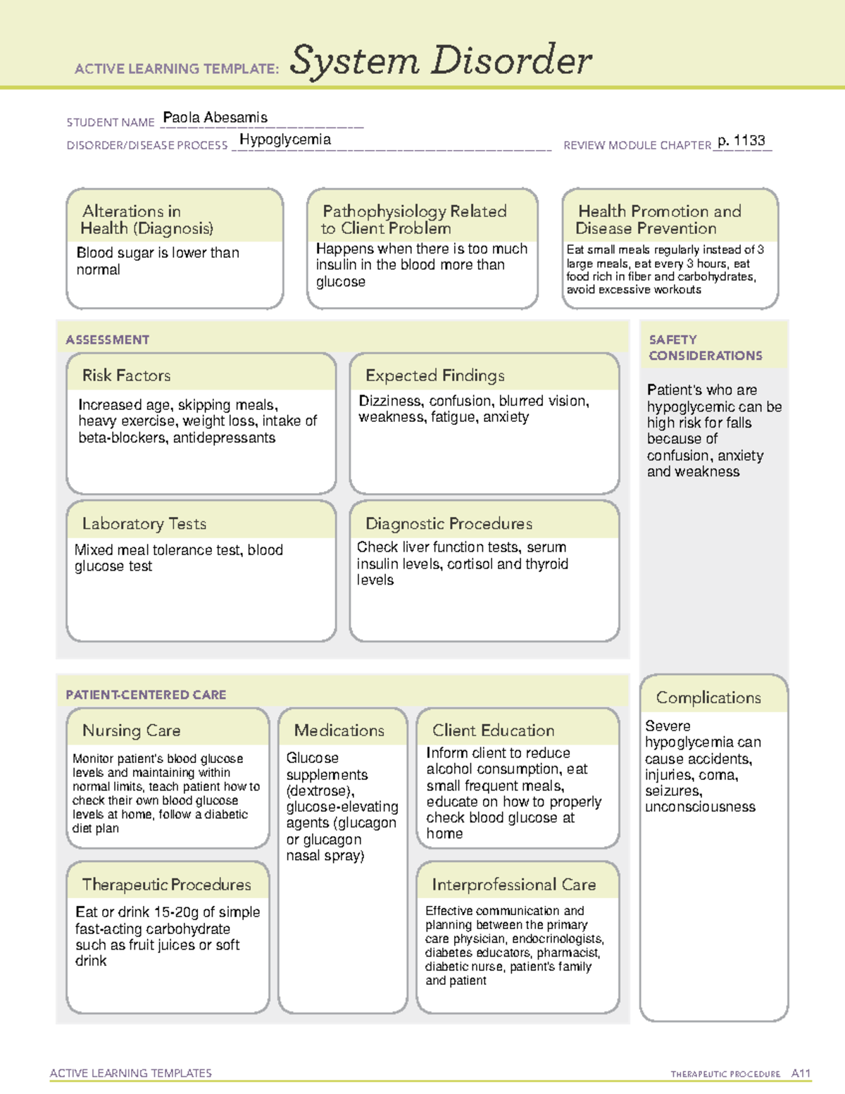 hypoglycemia-system-disorder-template