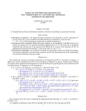 Modèle Entité-Exercices-Corrigé - Modèle Entité/ Association ...