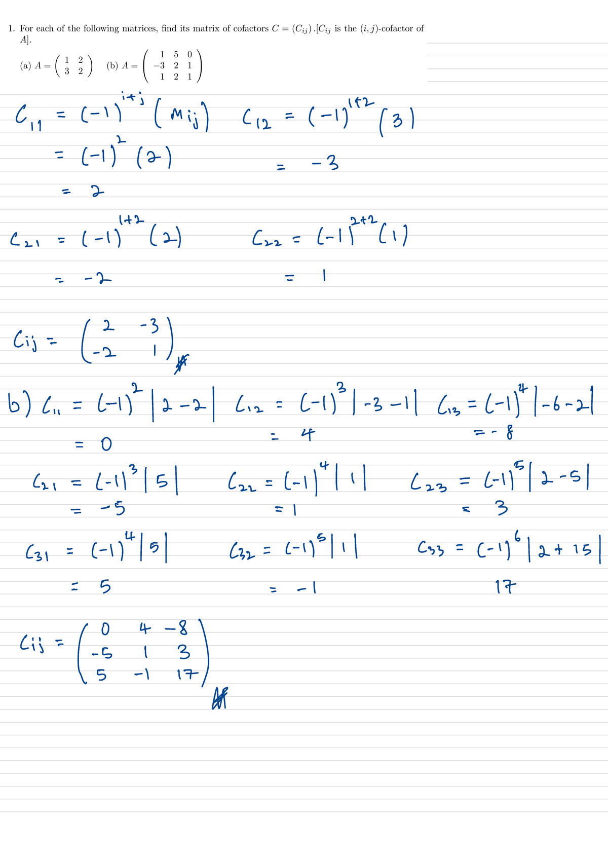4. Det limits - Calculus - C , , = C- 1) 