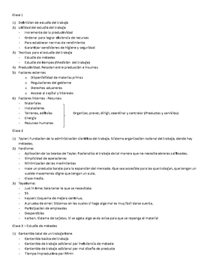 Resumen Estudio Del Trabajo - Unidad 1, “Estudio Del Trabajo” Estudio ...