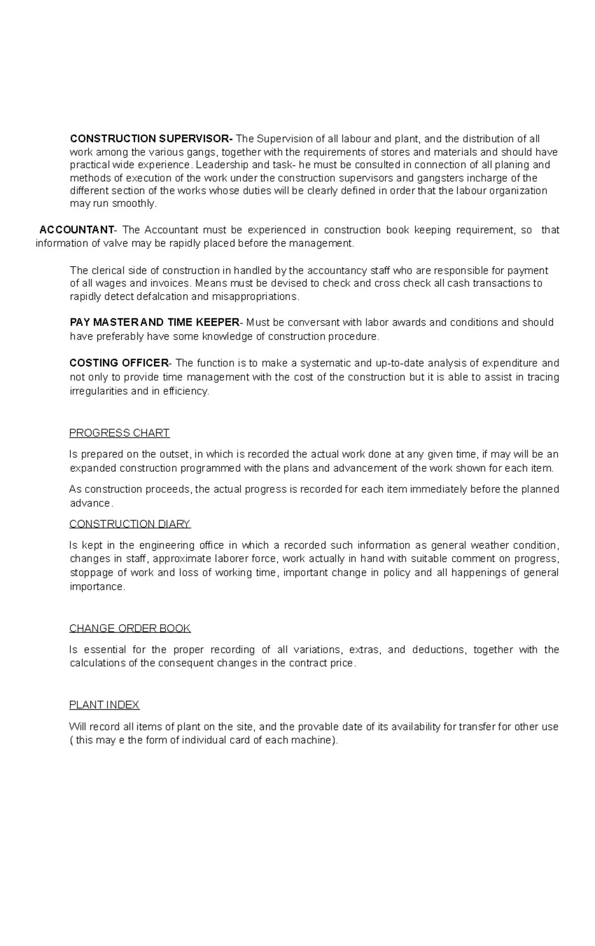 Advanced Construction Method - CONSTRUCTION SUPERVISOR- The Supervision ...