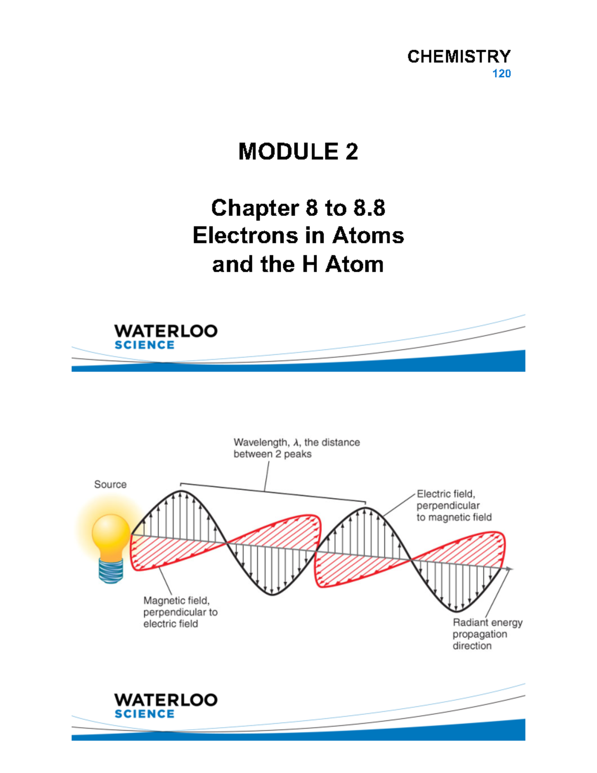 Chem120Module 2 Module 2 MODULE 2 Chapter 8 To 8 Electrons In