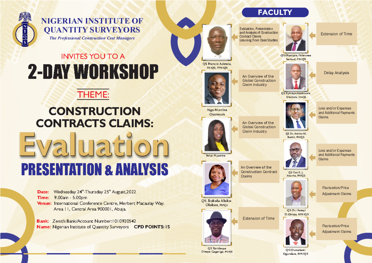 Construction Contracts Claims Evaluation Presentation and Analysis ...