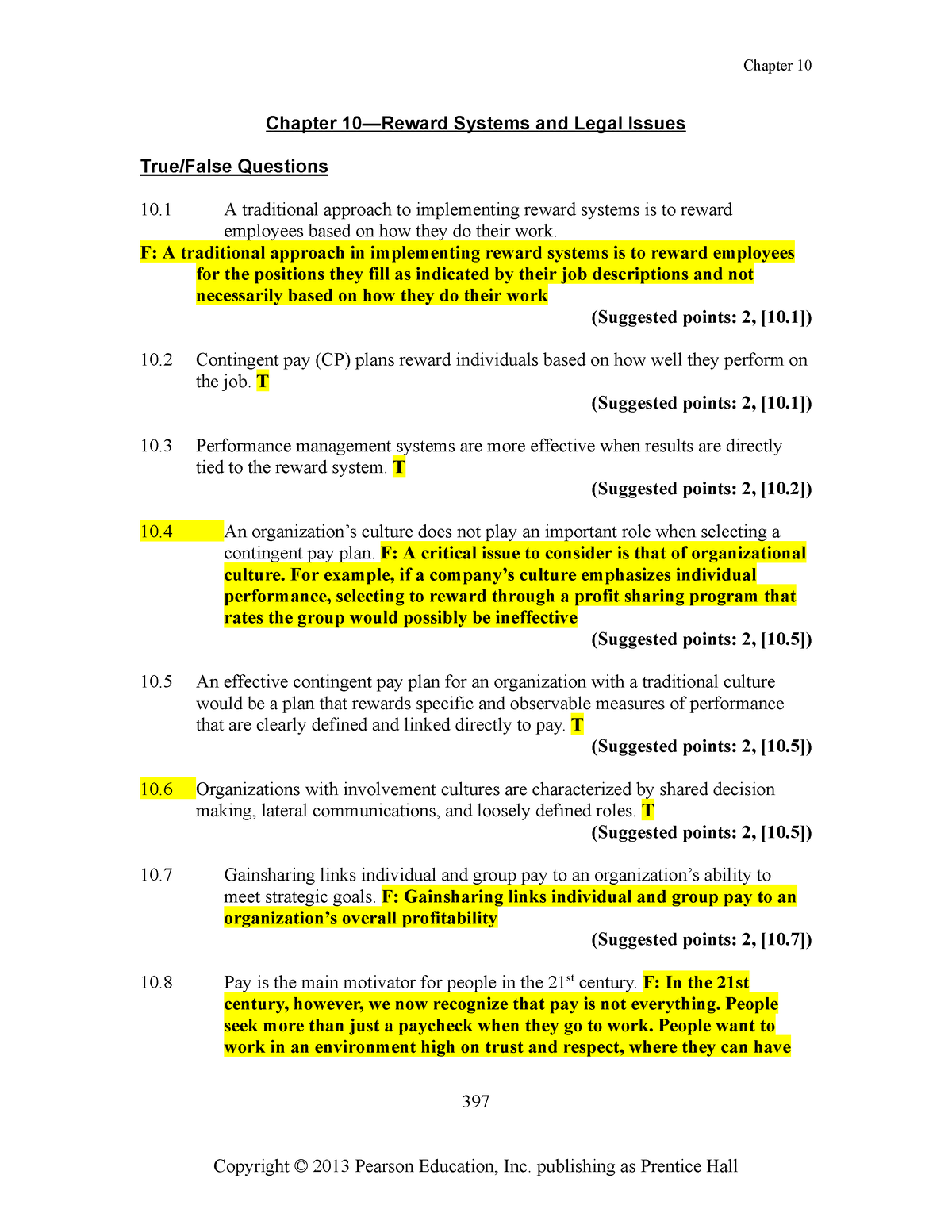 Aguinis Pm3 Tif 10 - Summary Performance Management - Chapter 10 ...