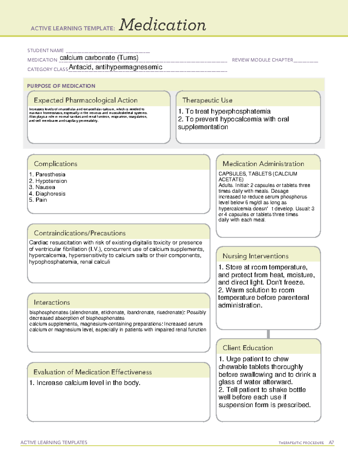 calcium-carbonate-tums-active-learning-templates-therapeutic