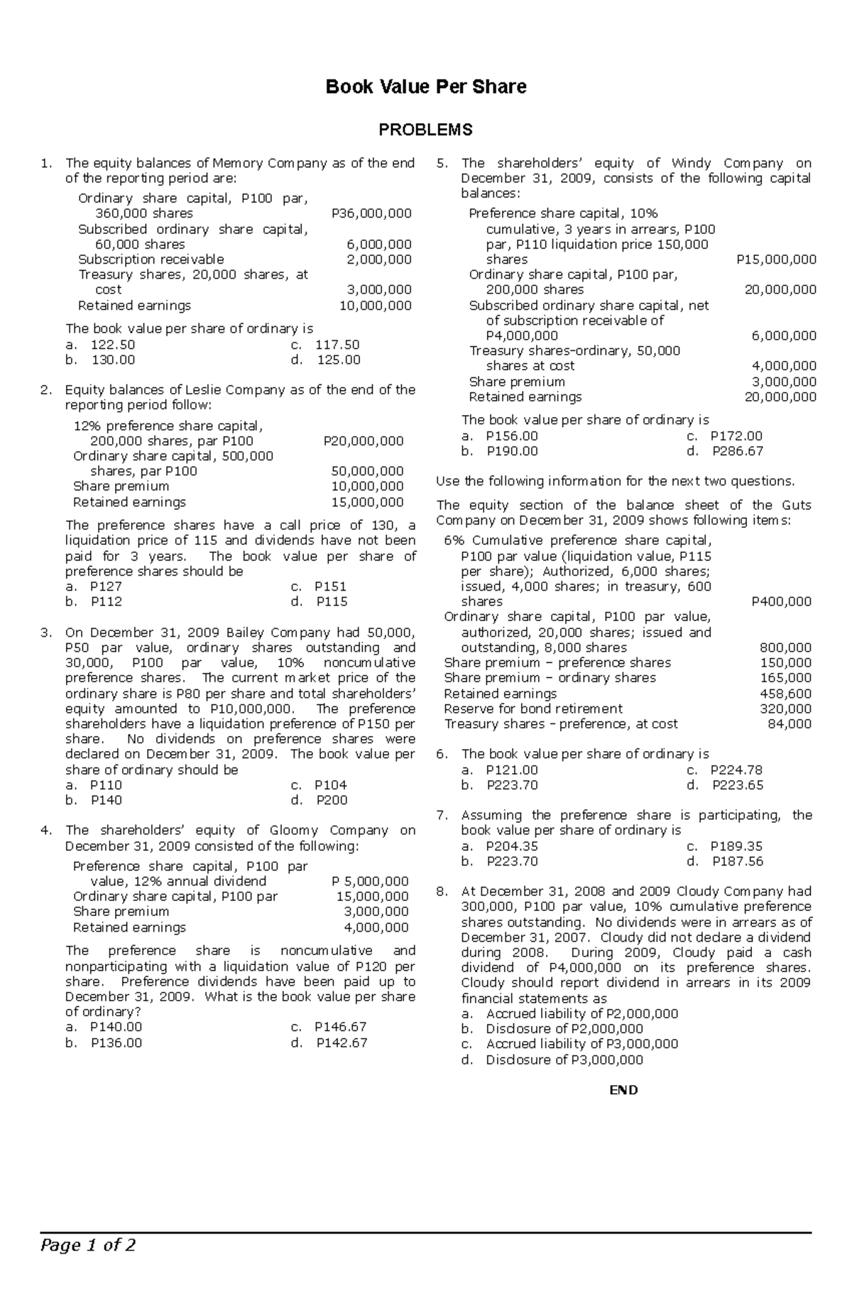 share-based-payment-notes-book-value-per-share-problems-the-equity