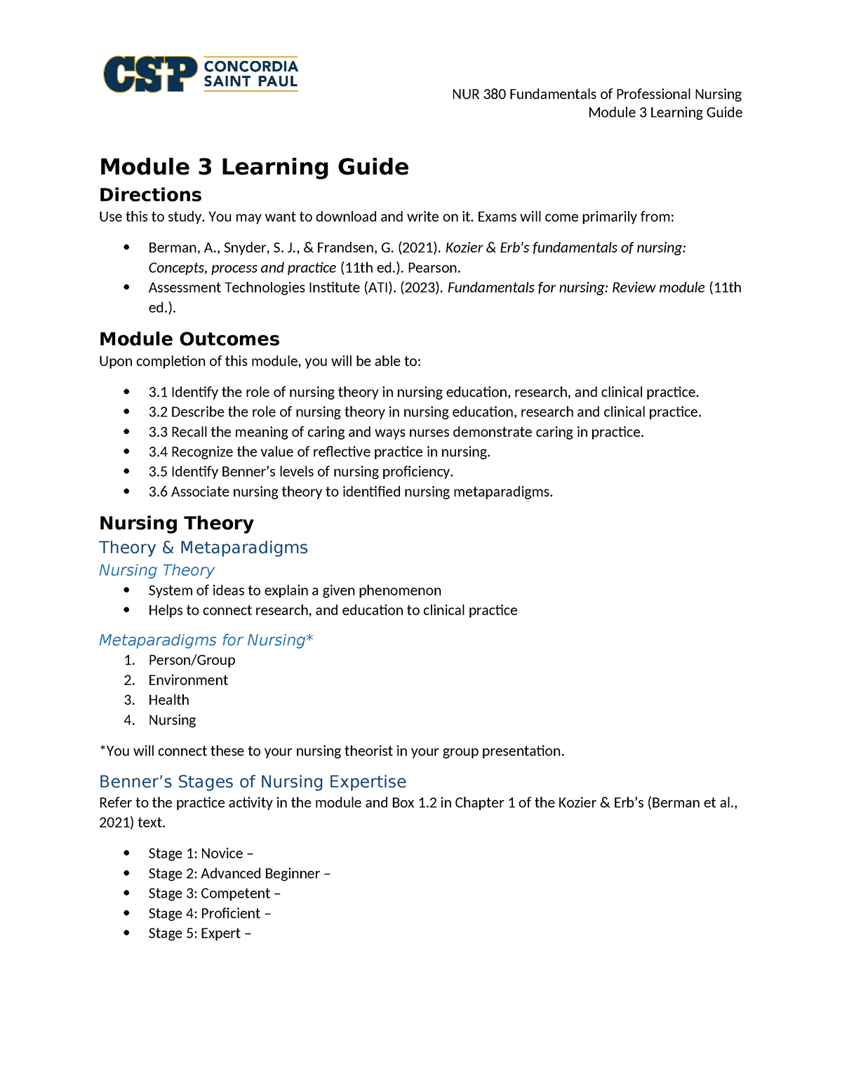 Module 3 Learning Guide - Module 3 Learning Guide Module 3 Learning ...